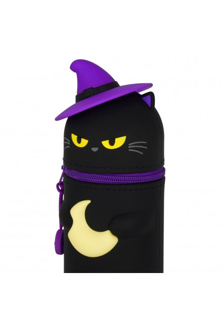 Peračník Legami 2-In-1 Silicone Pencil Case - the Dark side of the Meow