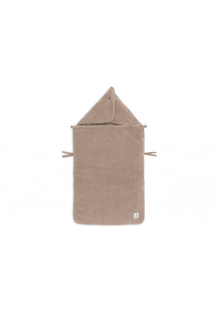 Fusak do autosedačky Cloudy Rib Milky Coffee