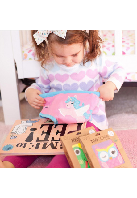 122-012-009  Tréninkové kalhotky Jednorožec 2 - 3 r