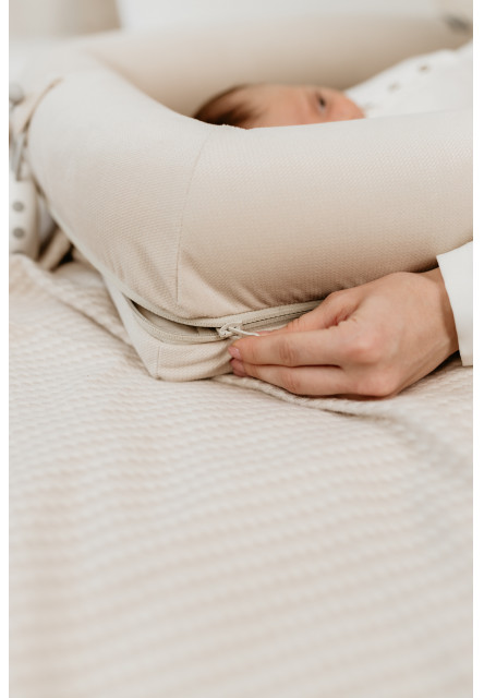 Multifunkční hnízdečko pro miminko s bílým šumem 3v1 Sleepee Sand