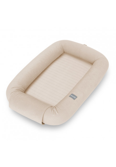 Multifunkční hnízdečko pro miminko s hrazdičkou a bílým šumem 4v1 Sleepee Sand