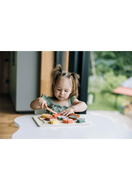 Free2Play Dřevěný set Krájej ovoce!