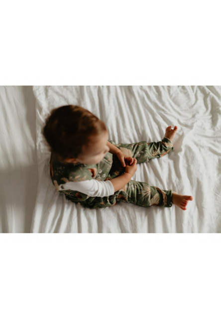 Celoroční spací pytel s nohavicemi Sleepee Černé tečky M