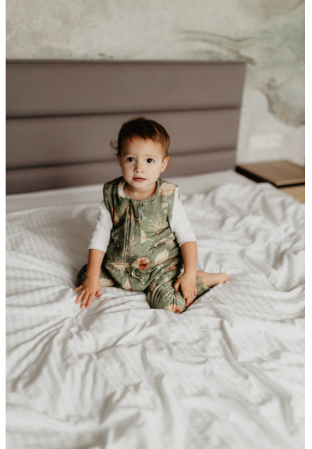 Celoroční spací pytel s nohavicemi Sleepee Černé tečky XS