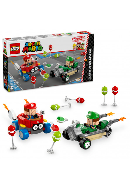 Mario Kart™ – Baby Mario vs. Baby Luigi Lego®