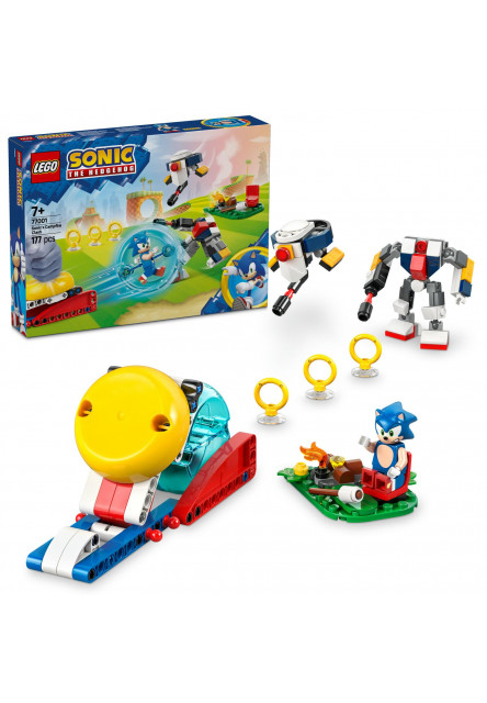 Sonic a súboj pri táboráku Lego®