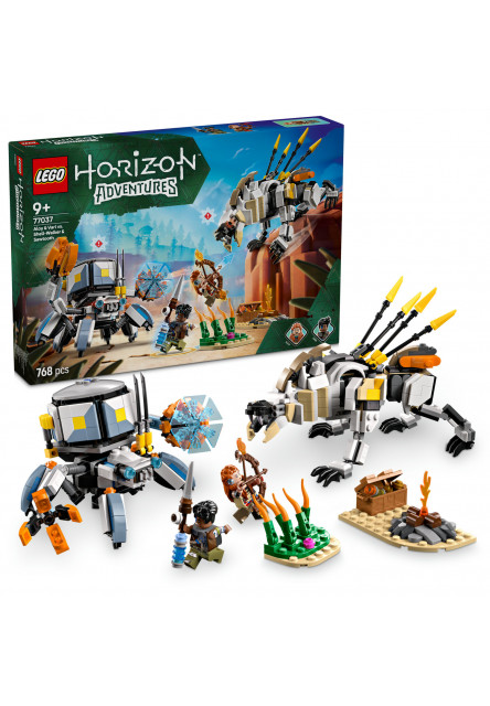 Aloy a Varl vs. Shell-Walker a Sawtooth Lego®
