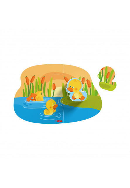 Puzzle pre najmensich Mláďatká zvierat 4 ks