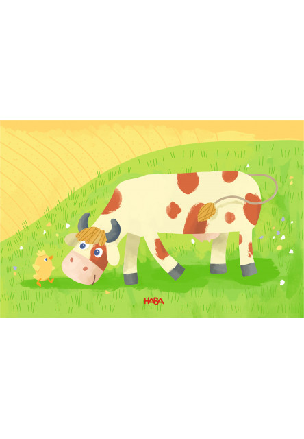 Puzzle pre najmenších Farma 6 ks