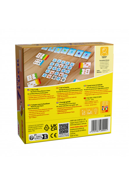 Spoločenská hra 7 pre šťastie od 5 rokov