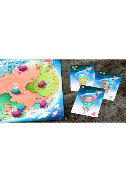 Rodinná spoločenská hra Galaxolotl od 8 rokov