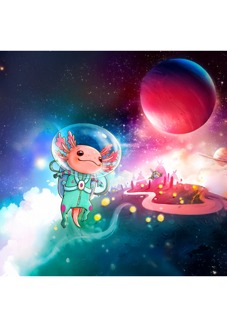 Rodinná spoločenská hra Galaxolotl od 8 rokov