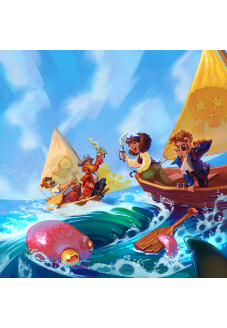 Hra a Puzzle 2v1 Morský vír