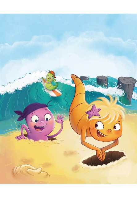 Spoločenská hra Prichádza tsunami od 6 rokov