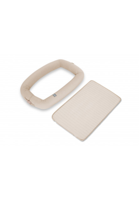 Multifunkční hnízdečko pro miminko s hrazdičkou a hračkami 3 v 1 Sleepee Sand