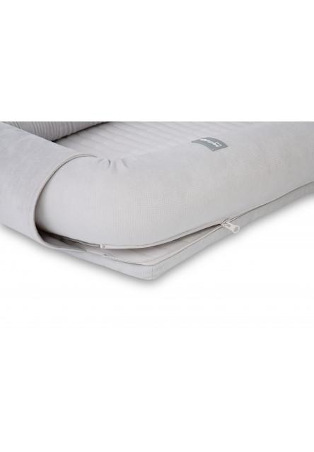 Multifunkční hnízdečko pro miminko s odnímatelnými boky 2 v 1 Sleepee Grey