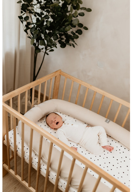 Multifunkční hnízdečko pro miminko s odnímatelnými boky 2 v 1 Sleepee Grey