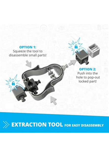 Engino INVENTOR MECHANICS pretekár s 5 bonus modelmi