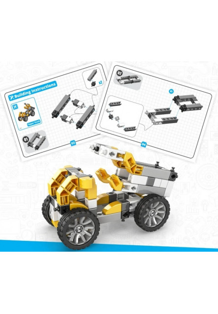 Engino INVENTOR MECHANICS sklápač s 5 bonusovými modelmi