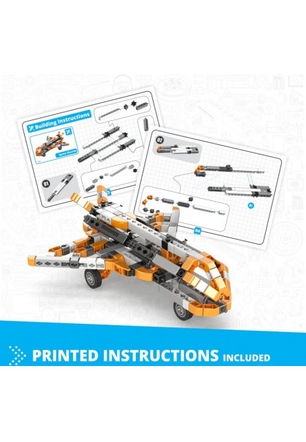 Engino INVENTOR MECHANICS vesmírny raketoplán s 5 bonusovými modelmi