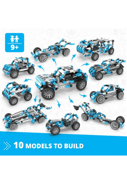 Engino INVENTOR MOTORIZED offroader s 10 bonusovými modelmi