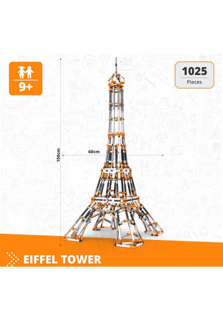 Engino MEGA BUILDS: Eiffelova veža