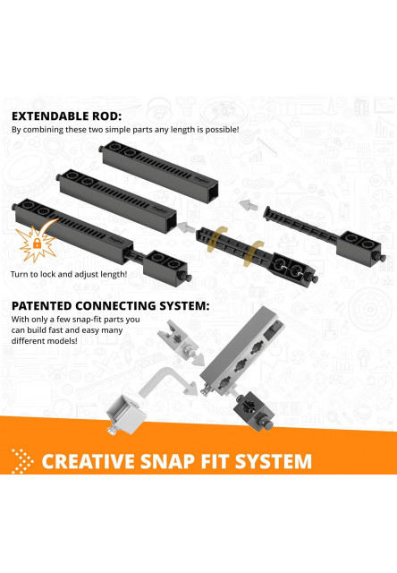 Engino MEGA BUILDS: Eiffelova veža