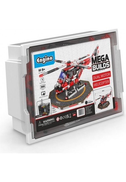 Engino MEGA BUILDS: Dvojmotorový vrtuľník