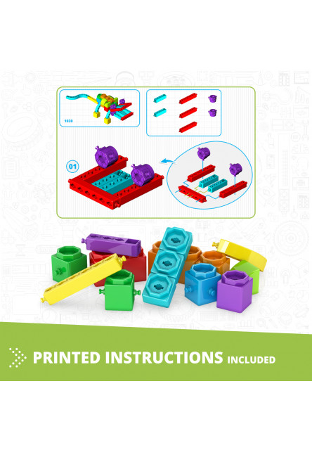 Engino QBOIDZ aligátor s 5 bonusovými modelmi