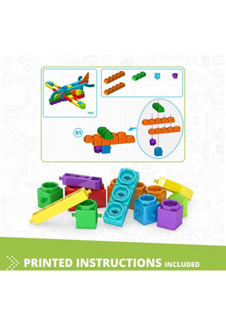 Engino QBOIDZ lietadlo s 5 bonusovými modelmi