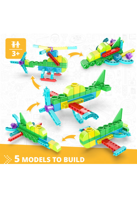 Engino Učíme sa o lietadlách...