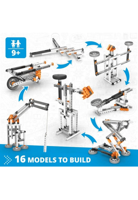 Engino STEM MECHANICS: Páky a prepojenia