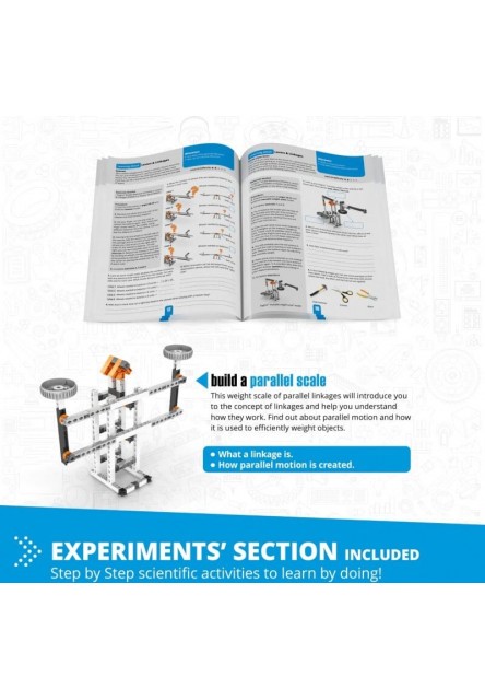 Engino STEM MECHANICS: Páky a prepojenia