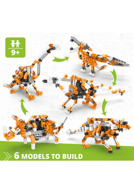Engino Stem jurská zem - motorizované modely