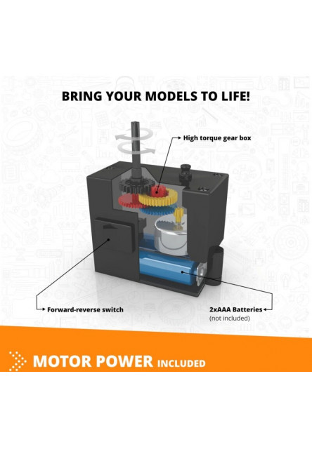 Engino Inventor 50 models motorizovaný set - multi models