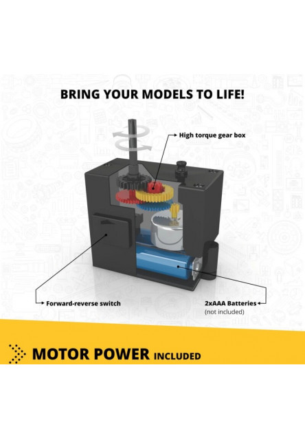 Engino Inventor 120 models motorizovaný set - multi models