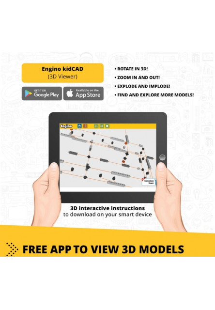 Engino Inventor 120 models motorizovaný set - multi models