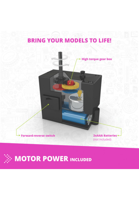 Engino Creative builder 30 models designer motorized set