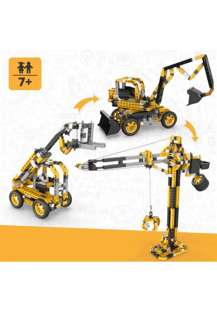 Engino Creative builder vysokozdvižný vozík machinery motorized set