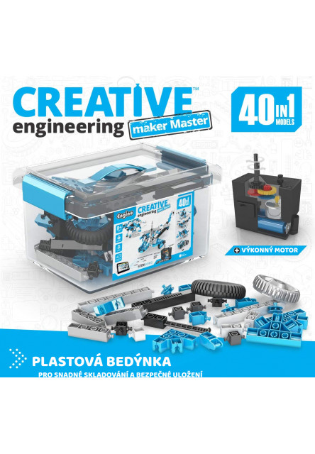 Engino Creative engineering 40 in 1 motorized : maker master