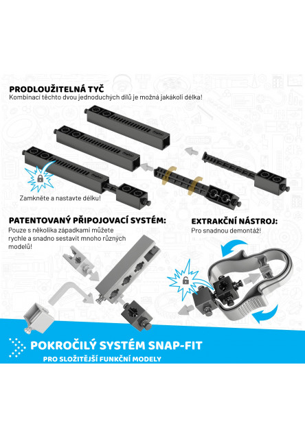 Engino Creative engineering 100 in 1 robotized: maker pro