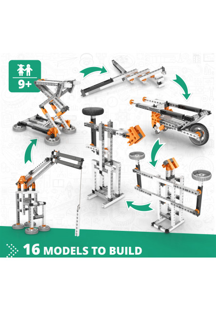 Engino STEM MECHANICS – Levers, Linkages & Structures