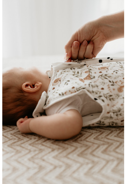 Spací pytel Sleepee Newborn Ivory Forest