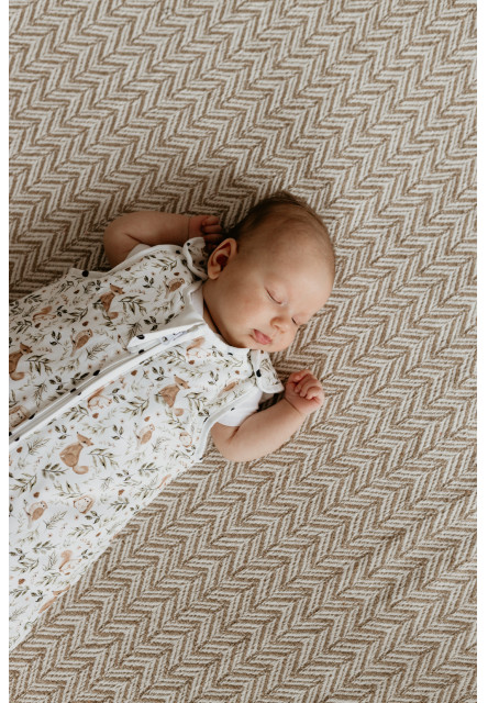 Spací pytel Sleepee Newborn Ivory Forest