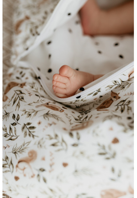 Spací pytel Sleepee Newborn Ivory Forest