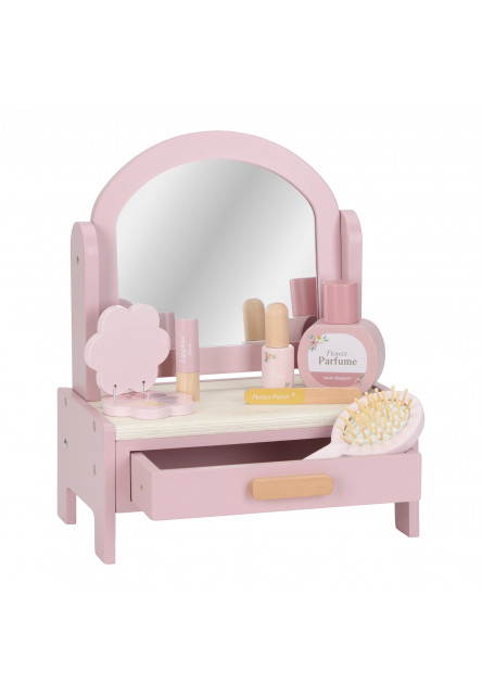 Toaletní stoleček dřevěný Pink