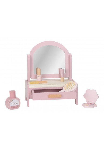 Toaletní stoleček dřevěný Pink