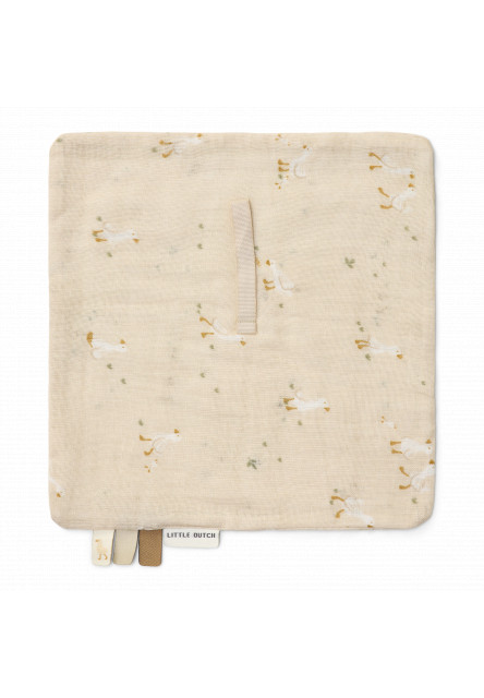 Muchláček s poutkem na šidítko Husa Newborn Naturals