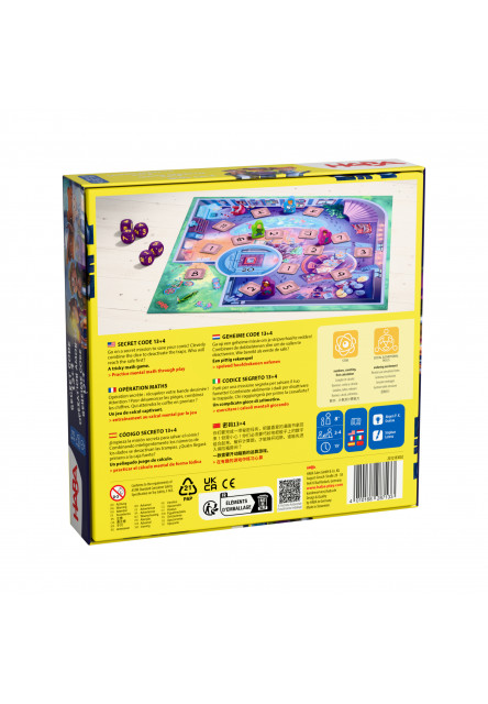 Rodinná spoločenská hra Tajný kód 13+4 od 8 rokov