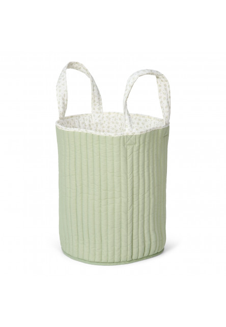 Košík textilní oboustranný extra velký Blueberry Leaves